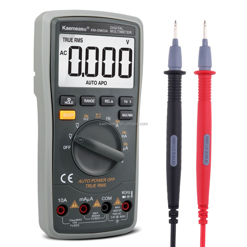 03A OEM ODM ইন্ডাস্ট্রিয়াল ইলেকট্রনিক মাল্টিমিটার ডায়োড টেস্ট এসি ডিসি ভোল্টেজ বর্তমান ভোল্টমিটার পেশাদার ডিজিটাল মাল্টিমিটার