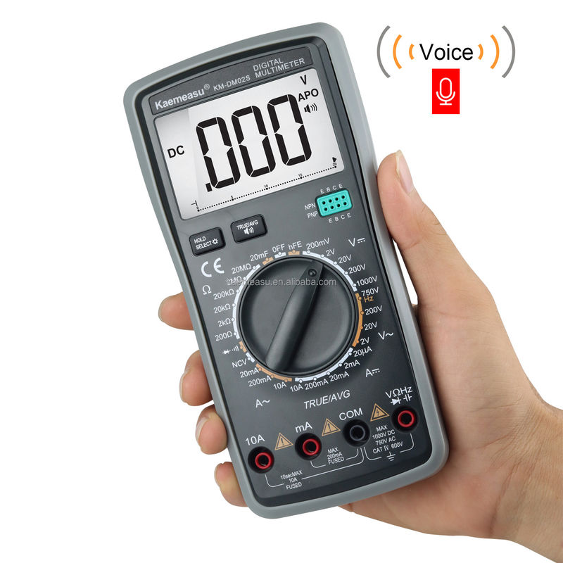 গরম বিক্রয় Autoranging Multitester DC/AC NCV T-rms বৈদ্যুতিক স্মার্ট সঙ্গে সত্য RMS ডিজিটাল মাল্টিমিটার