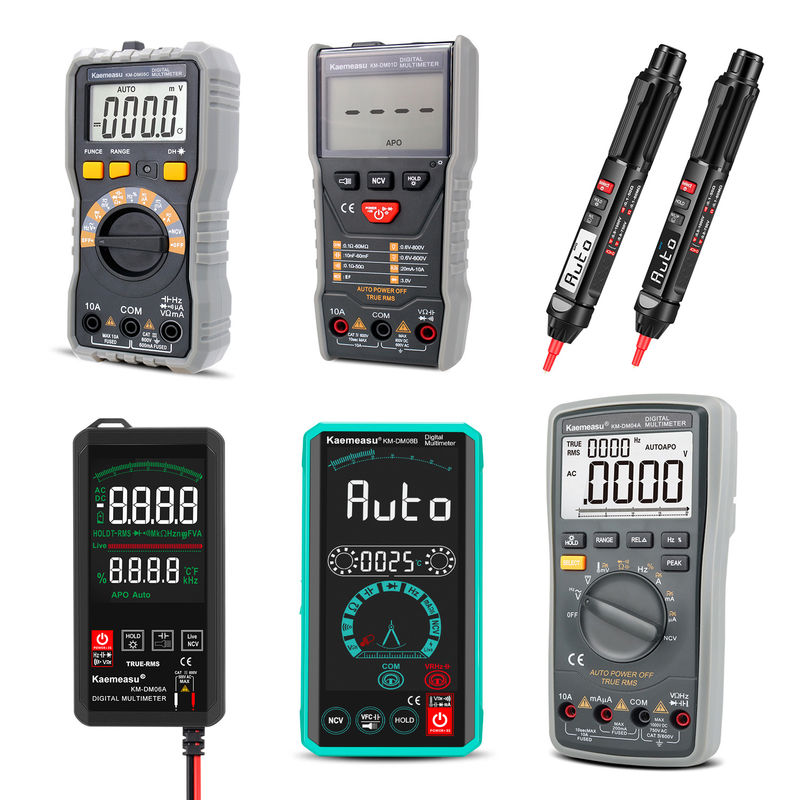 গরম বিক্রয় Autoranging Multitester DC/AC NCV T-rms বৈদ্যুতিক স্মার্ট সঙ্গে সত্য RMS ডিজিটাল মাল্টিমিটার